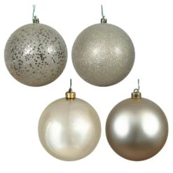 Vickerman Christmas Tree Ornament (4 Pack) (25095)