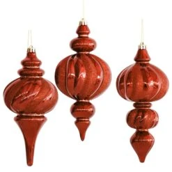 Vickerman Christmas Tree Ornament (3 Pack) (28951)