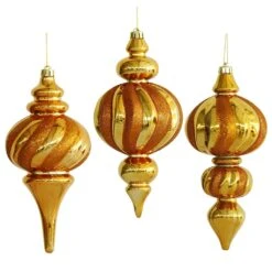 Vickerman Christmas Tree Ornament (3 Pack) (28956)