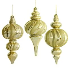 Vickerman Christmas Tree Ornament (3 Pack) (28957)
