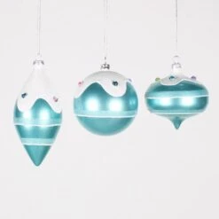 Vickerman Christmas Tree Ornament (3 Pack) (33519)