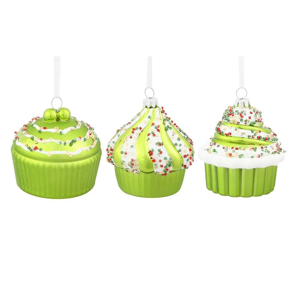 Vickerman Christmas Tree Ornament (3 Pack) (33578) 1 Vickerman Christmas Tree Ornament (3 Pack) (33578)