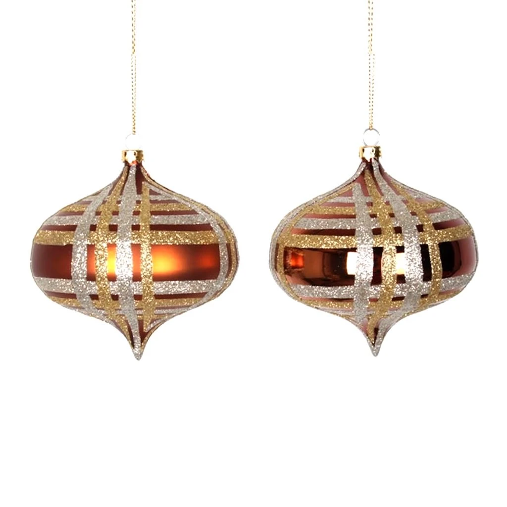 Vickerman Christmas Tree Ornament (4 Pack) (340059) 1 Vickerman Christmas Tree Ornament (4 Pack) (340059)