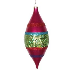 Vickerman Christmas Tree Ornament (4 Pack) (34053)