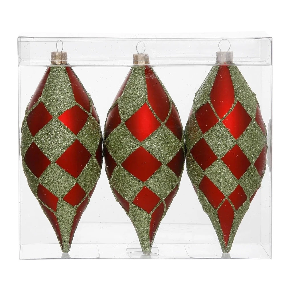 Vickerman Christmas Tree Ornament (3 Pack) (34480) 1 Vickerman Christmas Tree Ornament (3 Pack) (34480)