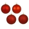 Vickerman Christmas Tree Ornament (4 Pack) (35152)