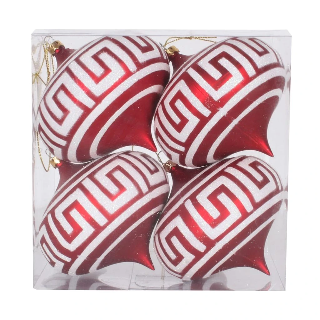 Vickerman Christmas Tree Ornament (4 Pack) (375914) 1 Vickerman Christmas Tree Ornament (4 Pack) (375914)