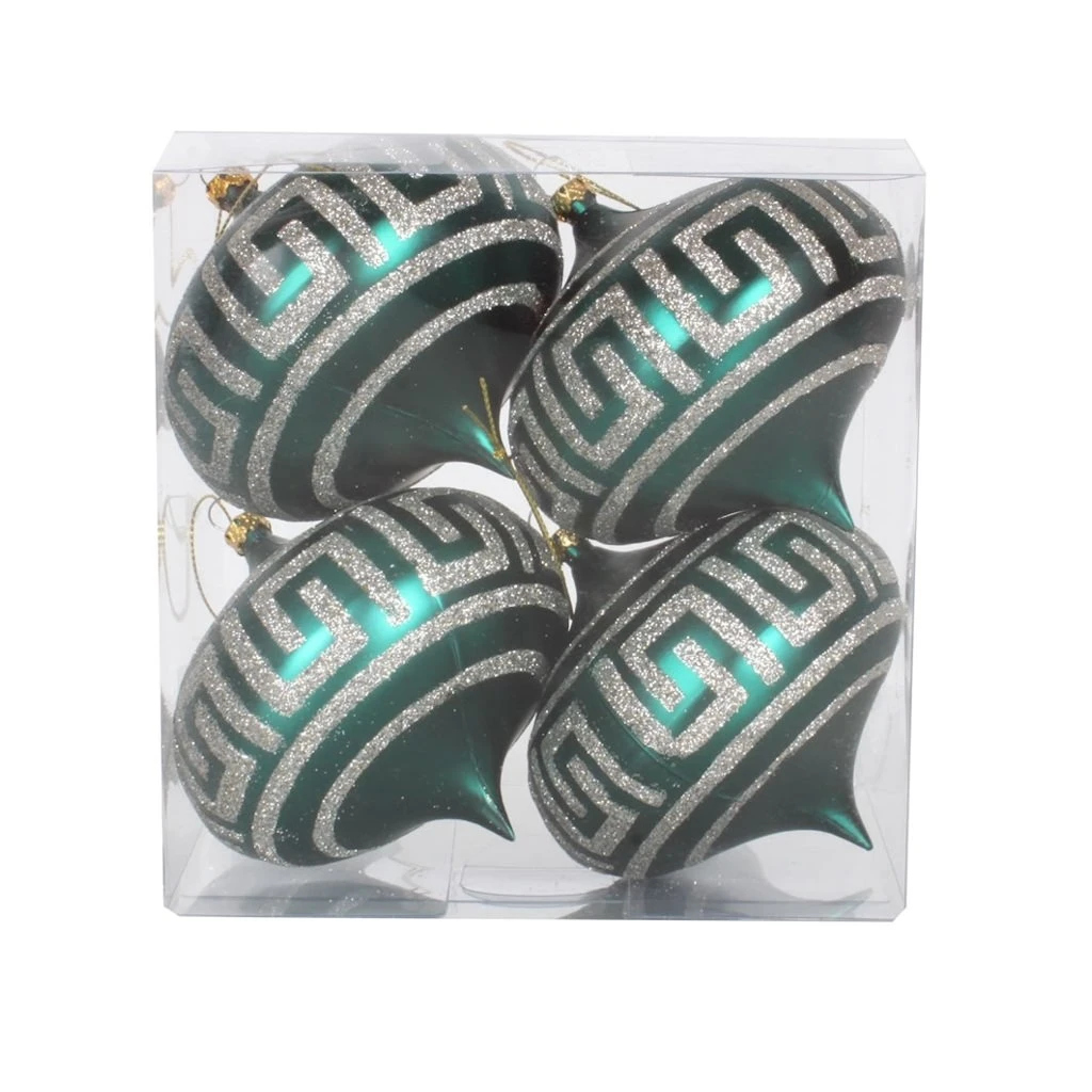 Vickerman Christmas Tree Ornament (4 Pack) (376072) 1 Vickerman Christmas Tree Ornament (4 Pack) (376072)