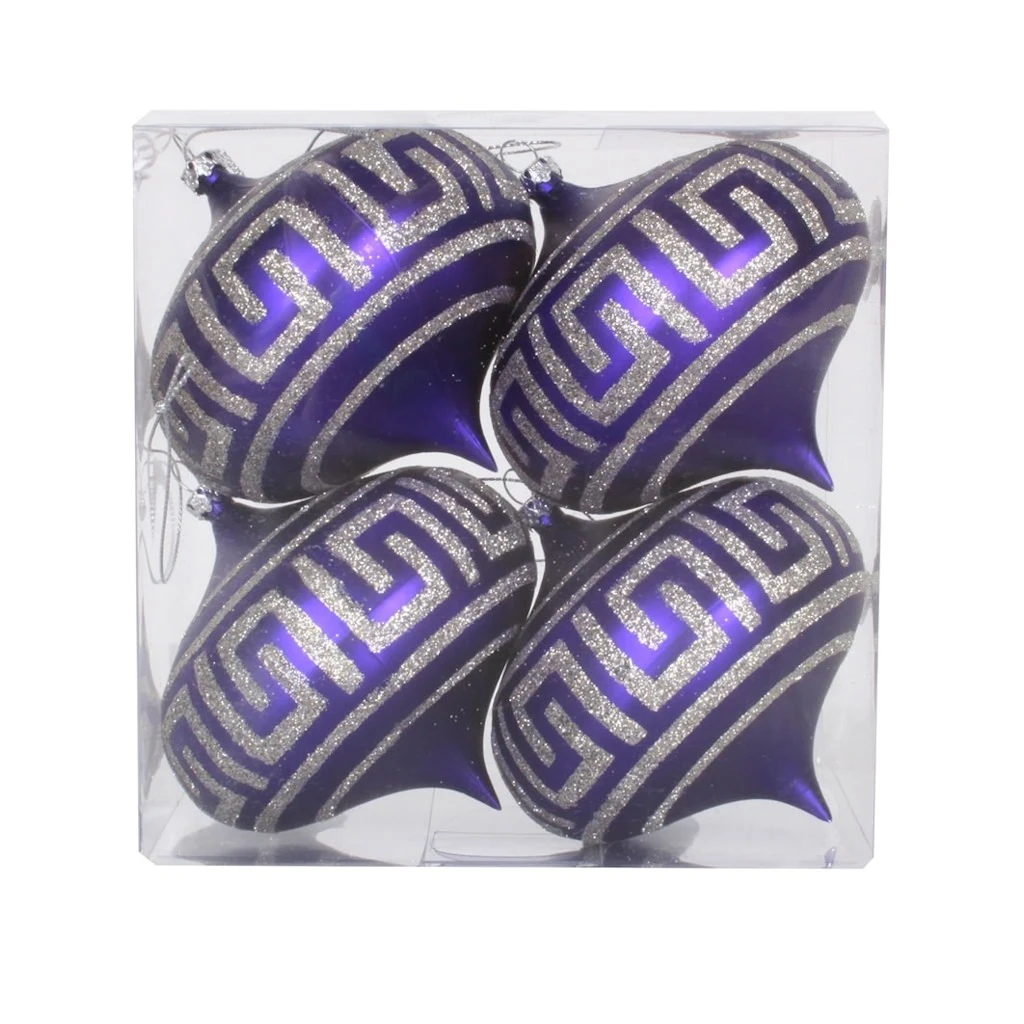 Vickerman Christmas Tree Ornament (4 Pack) (376089) 1 Vickerman Christmas Tree Ornament (4 Pack) (376089)