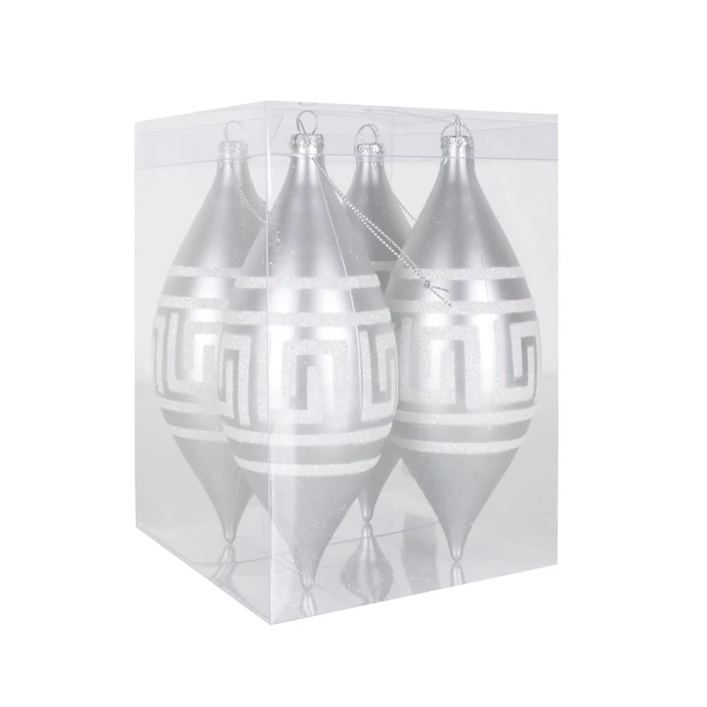 Vickerman Christmas Tree Ornament (4 Pack) (376218) 1 Vickerman Christmas Tree Ornament (4 Pack) (376218)