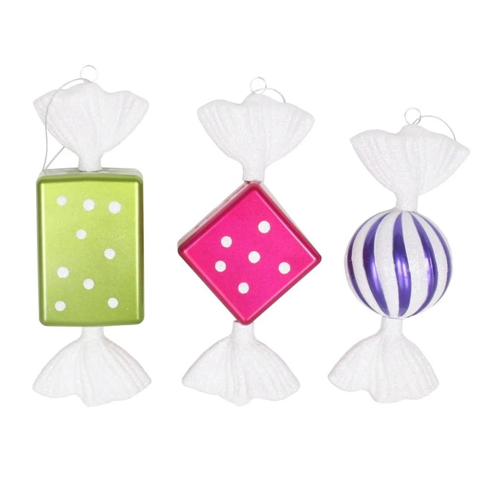 Vickerman Christmas Tree Ornament (3 Pack) (377239) 1 Vickerman Christmas Tree Ornament (3 Pack) (377239)